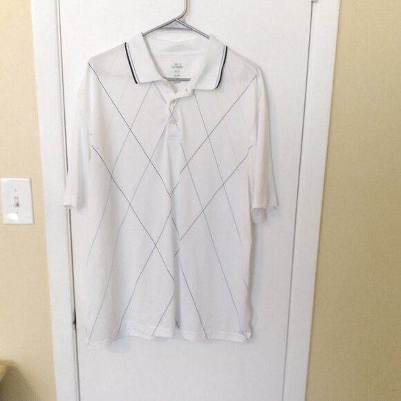 Haggar Cool 18 Performance Men's XL Polo Shirt - Picture 3 of 8